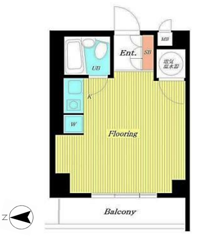 エクシール平河町 - 間取り図 エクシール平河町